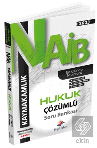 NAİB Kaymakamlık Hukuk Çözümlü Soru Bankası