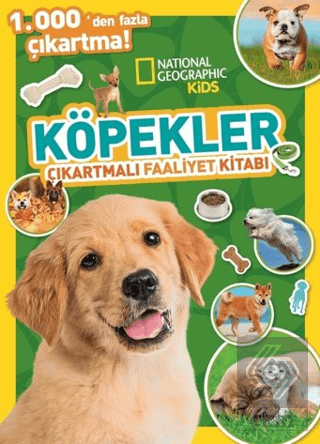 National Geographic Kids Köpekler Çıkartmalı Faaliyet Kitabı