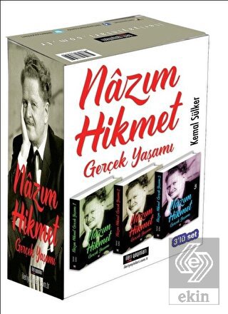 Nazım Hikmet - Gerçek Yaşamı (3 Kitap Takım)