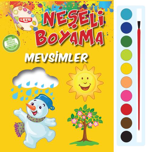 Neşeli Boyama - Mevsimler