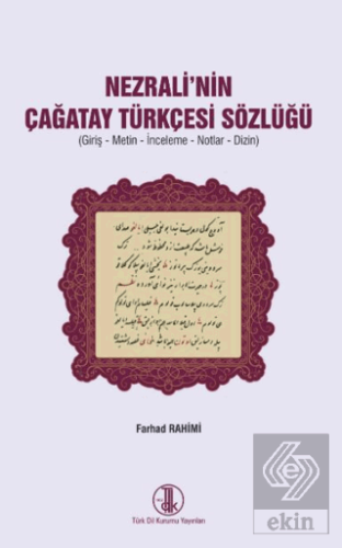 Nezralinin Çağatay Türkçesi Sözlüğü