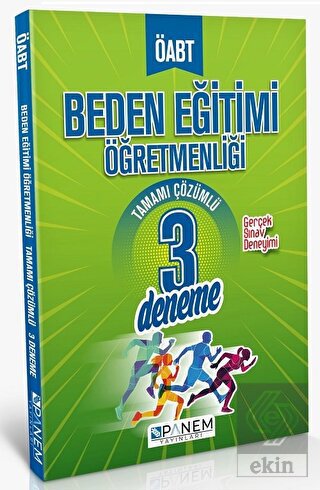 ÖABT Beden Eğitimi Öğretmenliği Tamamı Çözümlü 3 D