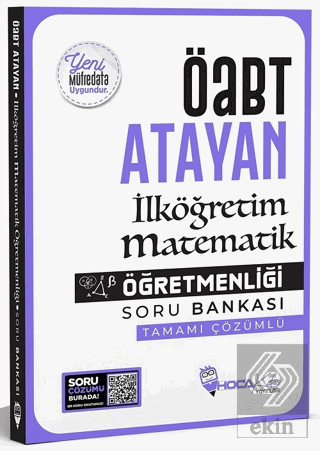 ÖABT İlköğretim Matematik Öğretmenliği Atayan Soru Bankası Çözümlü