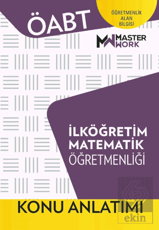 ÖABT İlköğretim Matematik Öğretmenliği Konu Anlatı