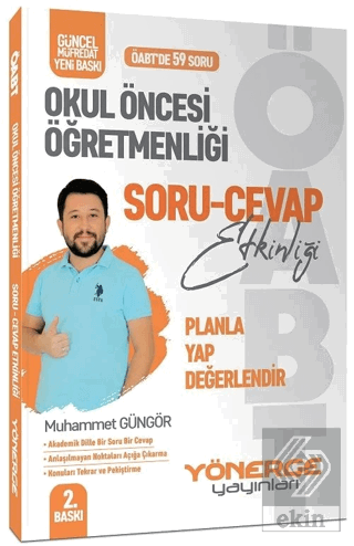 ÖABT Okul Öncesi Öğretmenliği Soru Cevap Etkinliği