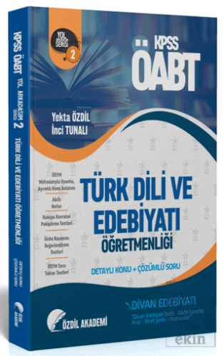 ÖABT Türk Dili ve Edebiyatı 2. Kitap Divan Edebiya