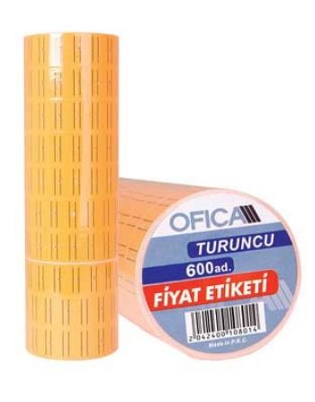 OFICA TURUNCU FİYAT ETİKETİ FB-30