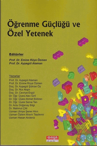 Öğrenme Güçlüğü ve Özel Yetenek