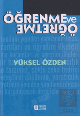 Öğrenme ve Öğretme