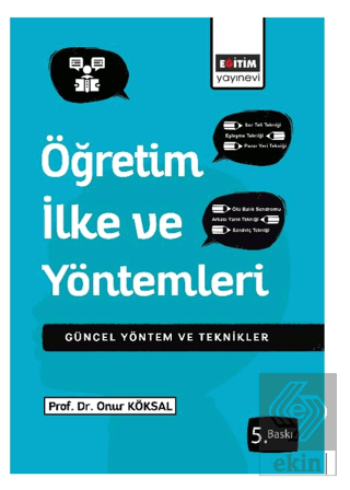 Öğretim İlke ve Yöntemleri