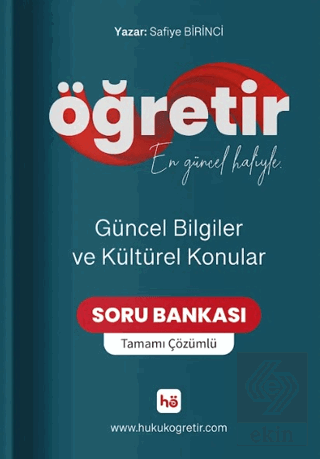 Öğretir Güncel Bilgiler ve Kültürel Konular Tamamı