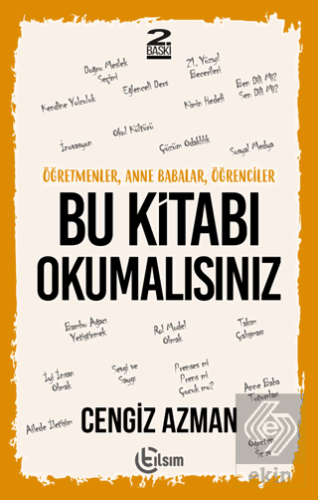 Öğretmenler, Anne Babalar, Öğrenciler Bu Kitabı Ok