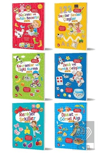 Okul Öncesi Büyüyorum Öğreniyorum Seti (6 Kitap Ta