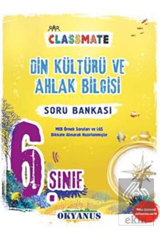 Okyanus 6.Sınıf Classmate Din Kültürü ve Ahlak Bil