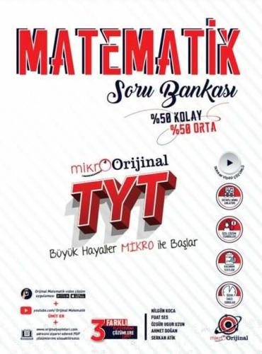 Orijinal Yayınları AYT Orijinal Matematik Soru Ban