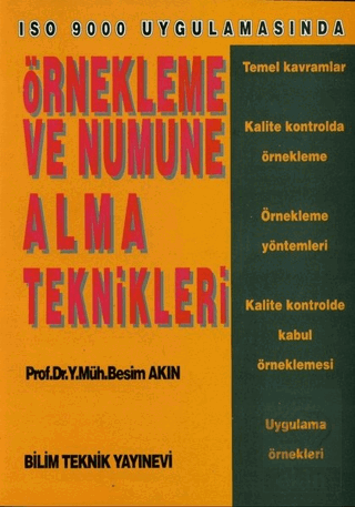 Örnekleme ve Numune Alma Teknikleri ISO 9000 Uygul