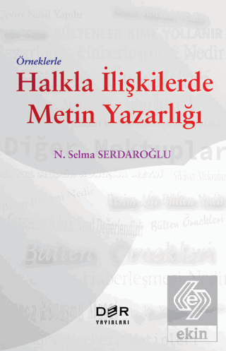 Örneklerle Halkla İlişkilerde Metin Yazarlığı