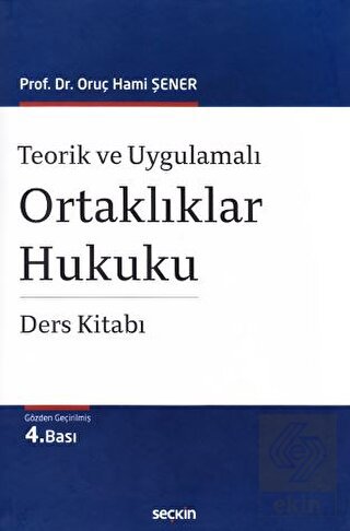 Ortaklıklar Hukuku Ders Kitabı