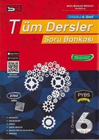 Ortaokul 6. Sınıf Tüm Dersler Soru Bankası