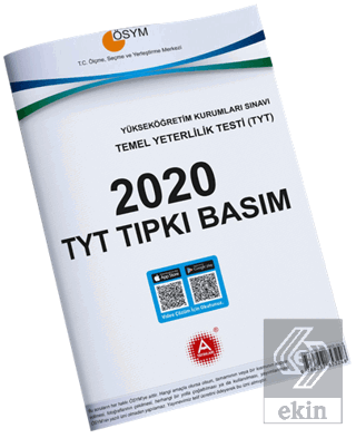 ÖSYM 2020 TYT Video Çözümlü Tıpkı Basım Orijinal Ç