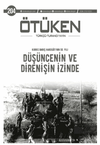 Ötüken Dergisi Sayı: 204 Kasım - Aralık 2023