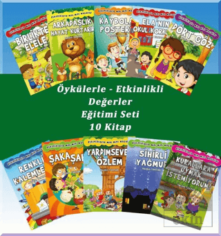 Öykülerle Etkinlikli Değerler Eğitimi Seti (10 Kit