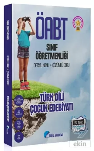 Özdil Akademi ÖABT Sınıf Öğretmenliği Türk Dili Ço