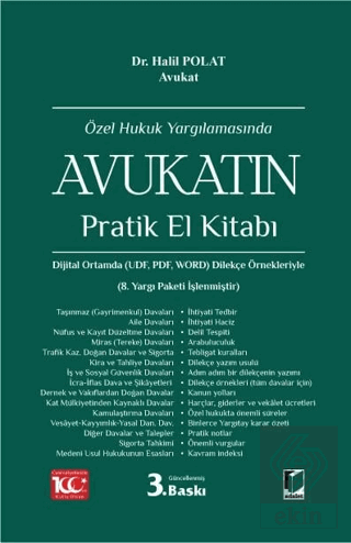 Özel Hukuk Yargılamasında Avukatın Pratik El Kitabı