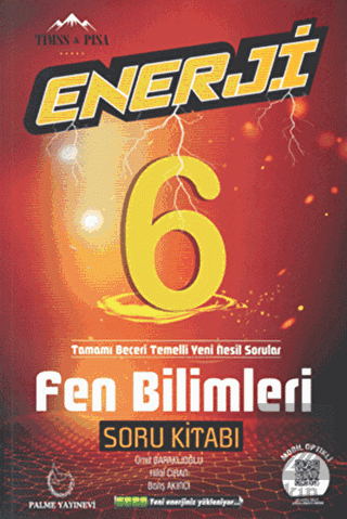 Palme 6.Sınıf Enerji Fen Bilimleri Soru Kitabı