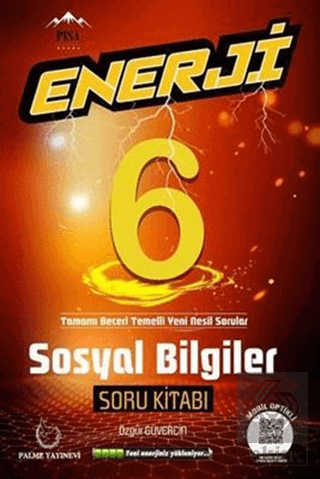 Palme 6.Sınıf Enerji Sosyal Bilgiler Soru Kitabı