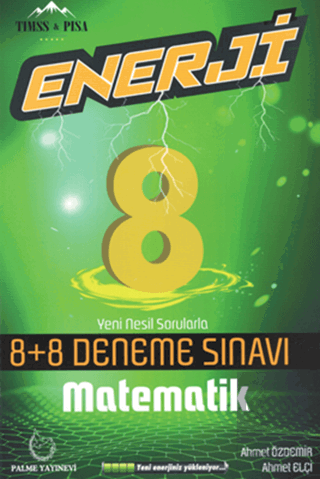 Palme 8. Sınıf Enerji Matematik 8+8 Deneme Sınavı