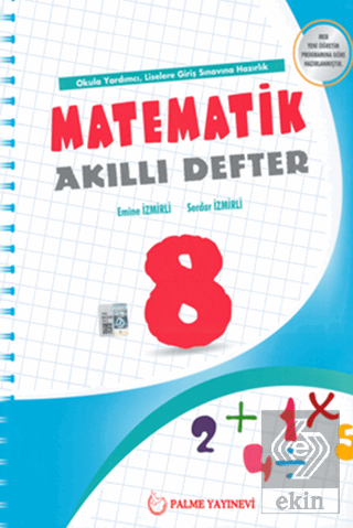 Palme 8. Sınıf Matematik Akıllı Defter