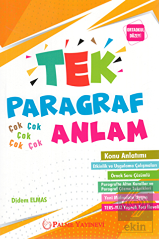 Palme Tek Paragraf Çok Anlam Yaprak Testleri (Orta