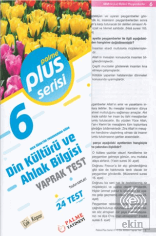 Palme Yaprak Test 6.Sınıf Din Kültürü Plus