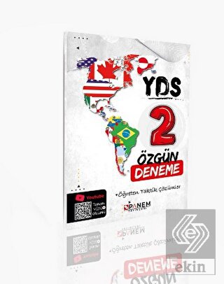 Panem Yayınları YDS Video Çözümlü Özgün 2 Deneme