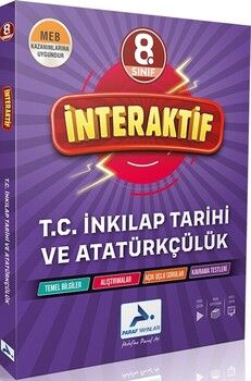 Paraf Yayınları 8. Sınıf İnteraktif T.C. İnkılap Tarihi ve Atatürkçülü