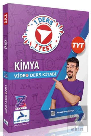 Paraf Z Takımı TYT Kimya Video Ders Anlatım Kitabı