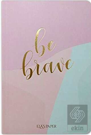 Pastel Be Brave Defter