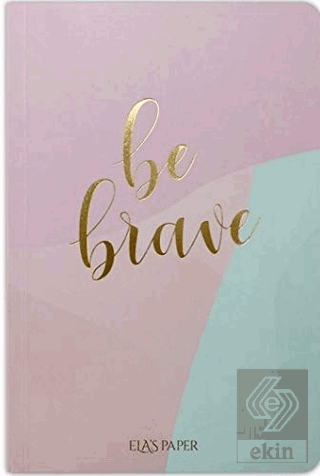 Pastel Be Brave Defter