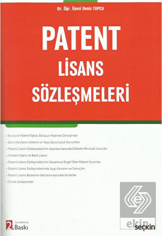 Patent Lisans Sözleşmeleri