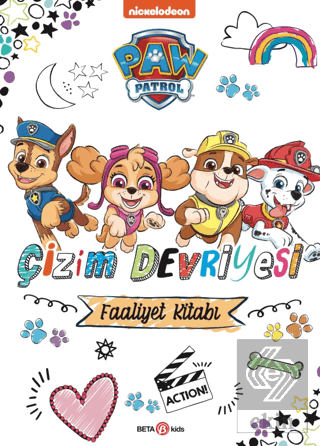 PAW Patrol - Çizim Devriyesi Boyama Kitabı