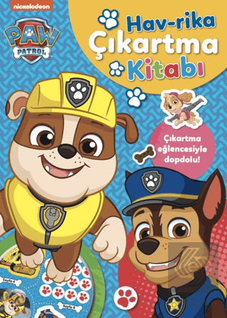 Paw Patrol Havrika Çıkartma Kitabı