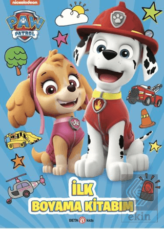 Paw Patrol İlk Boyama Kitabım