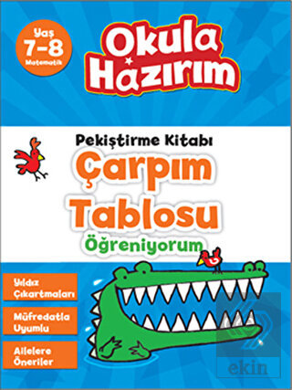 Pekiştirme Kitabı Çaprım Tablosu Öğreniyorum