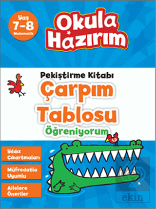 Pekiştirme Kitabı Çaprım Tablosu Öğreniyorum