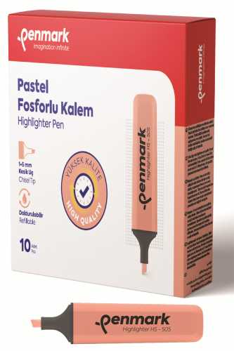 Penmark Pastel Fosforlu Kalem Yavruağzı