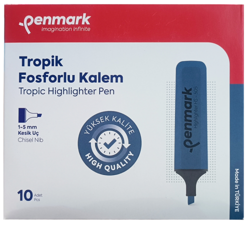 Penmark Tropik Fosforlu Kalem Uzay Mavisi