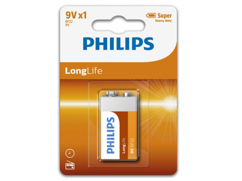 PHILIPS LONGLİFE ÇİNKO X1 9 VOLT PİL