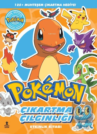 Pokemon Charmender - Çıkartma Çılgınlığı Etkinlik Kitabı