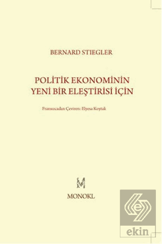 Politik Ekonominin Yeni Bir Eleştirisi İçin